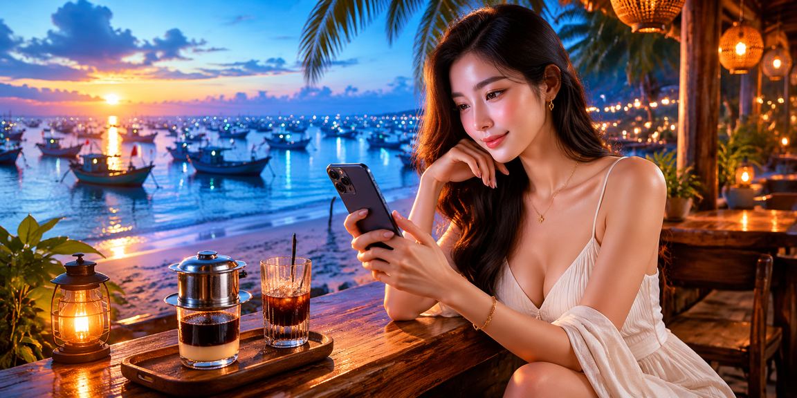 Khung cảnh cá cược thể thao tại Mũi Né với cà phê Việt Nam